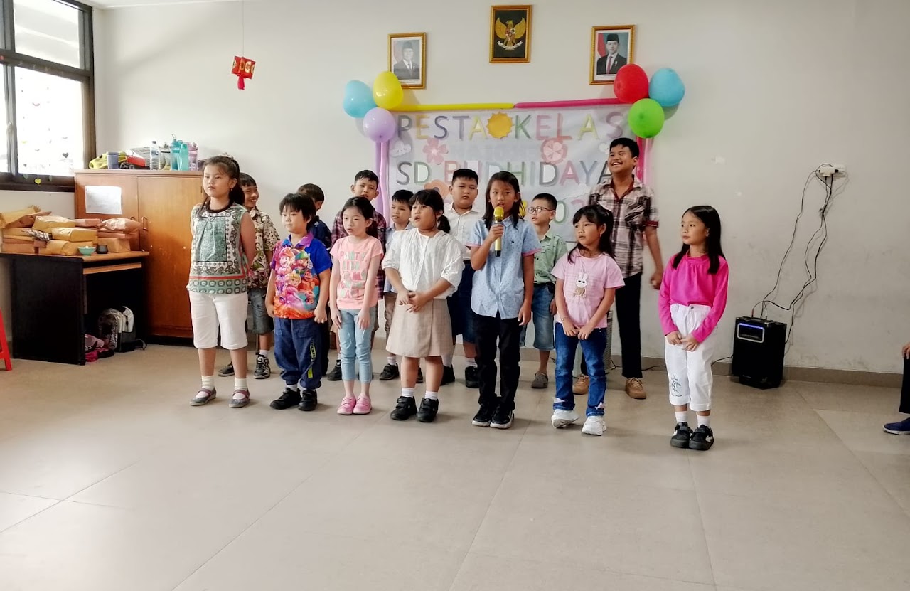 Kegiatan Pesta Kelas di SDS Tridarma Budhidaya