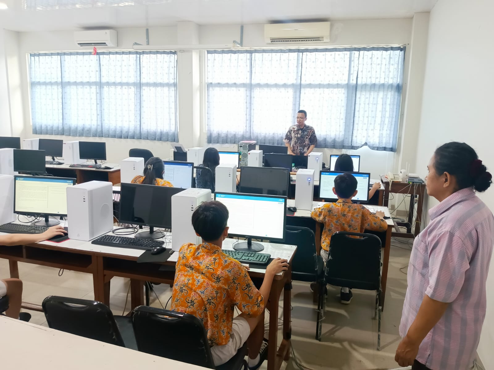 Kegiatan Tryout TKA di SDS Tridarma Budhidaya