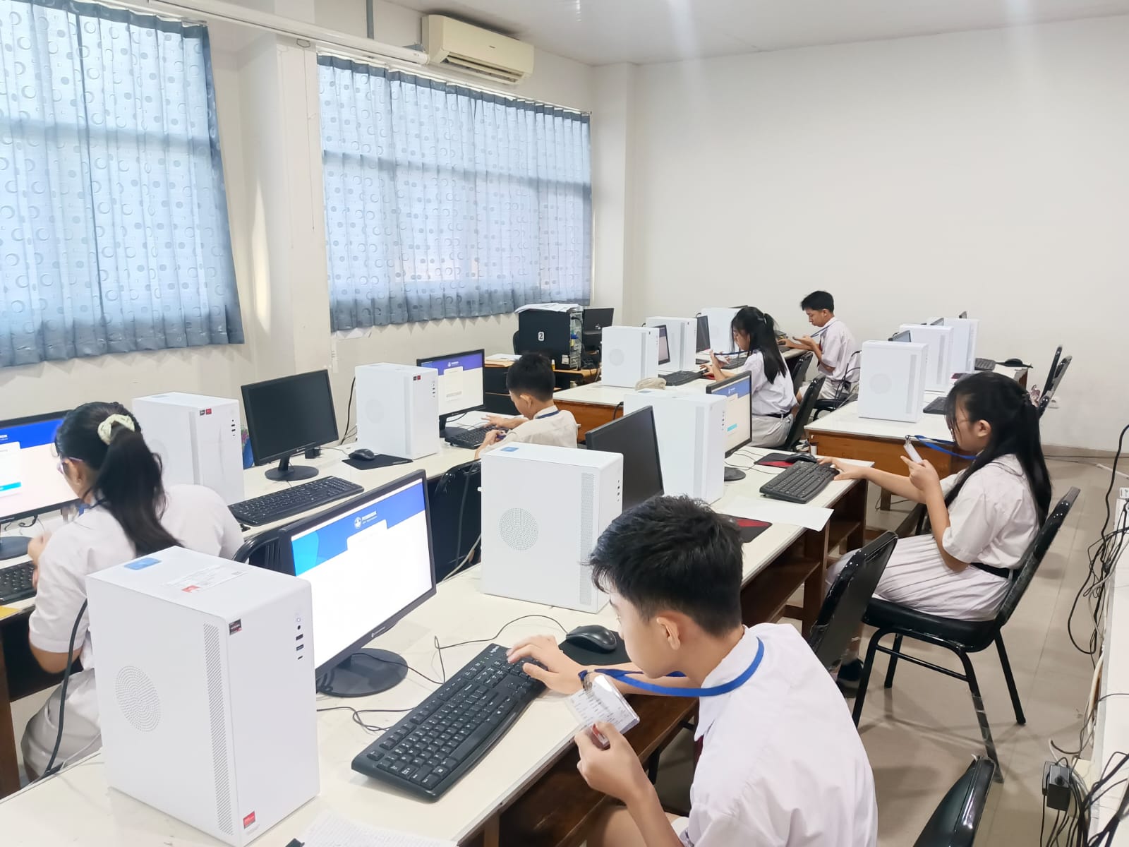 Kegiatan Tes Kemampuan Akademik (TKA) Kelas VI