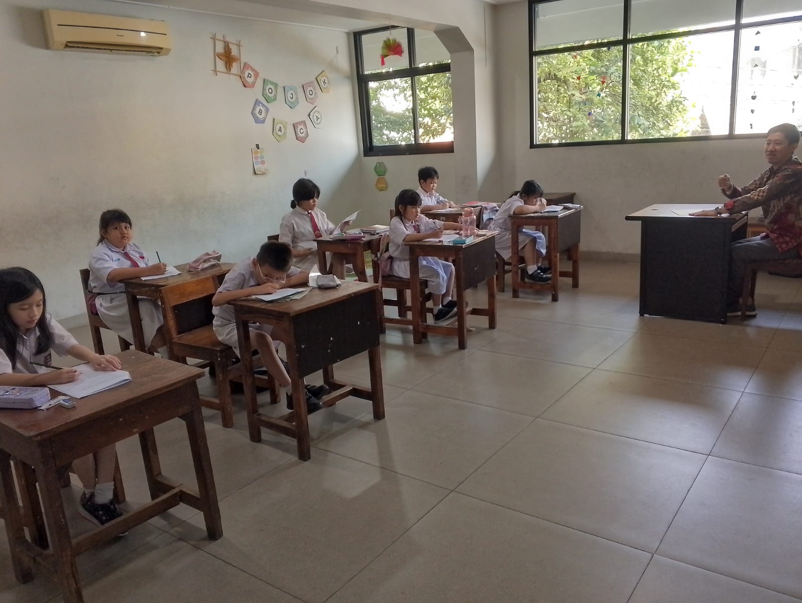 Pelaksanaan Penilaian Akhir Tahun (PAT) Semester Genap Kelas 1-5 SDS Tridharma Budhidaya Tahun Ajaran 2025/2026